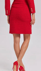 Tara Tweed Skirt