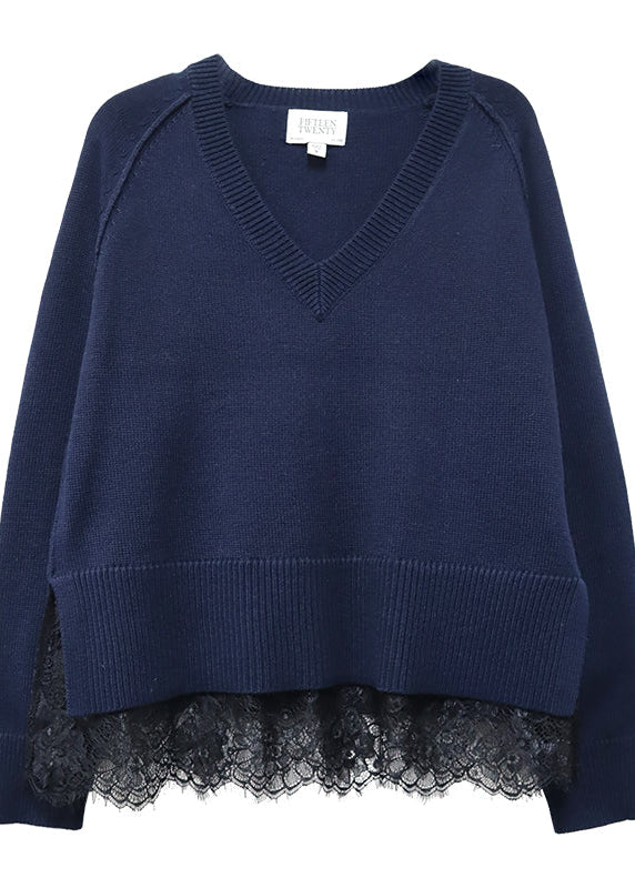 Camila Lace Layered Sweater