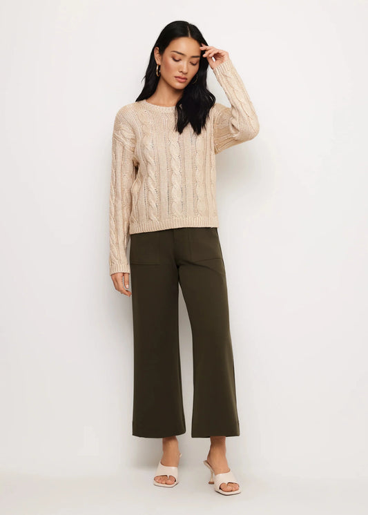 Levie Metallic Sweater