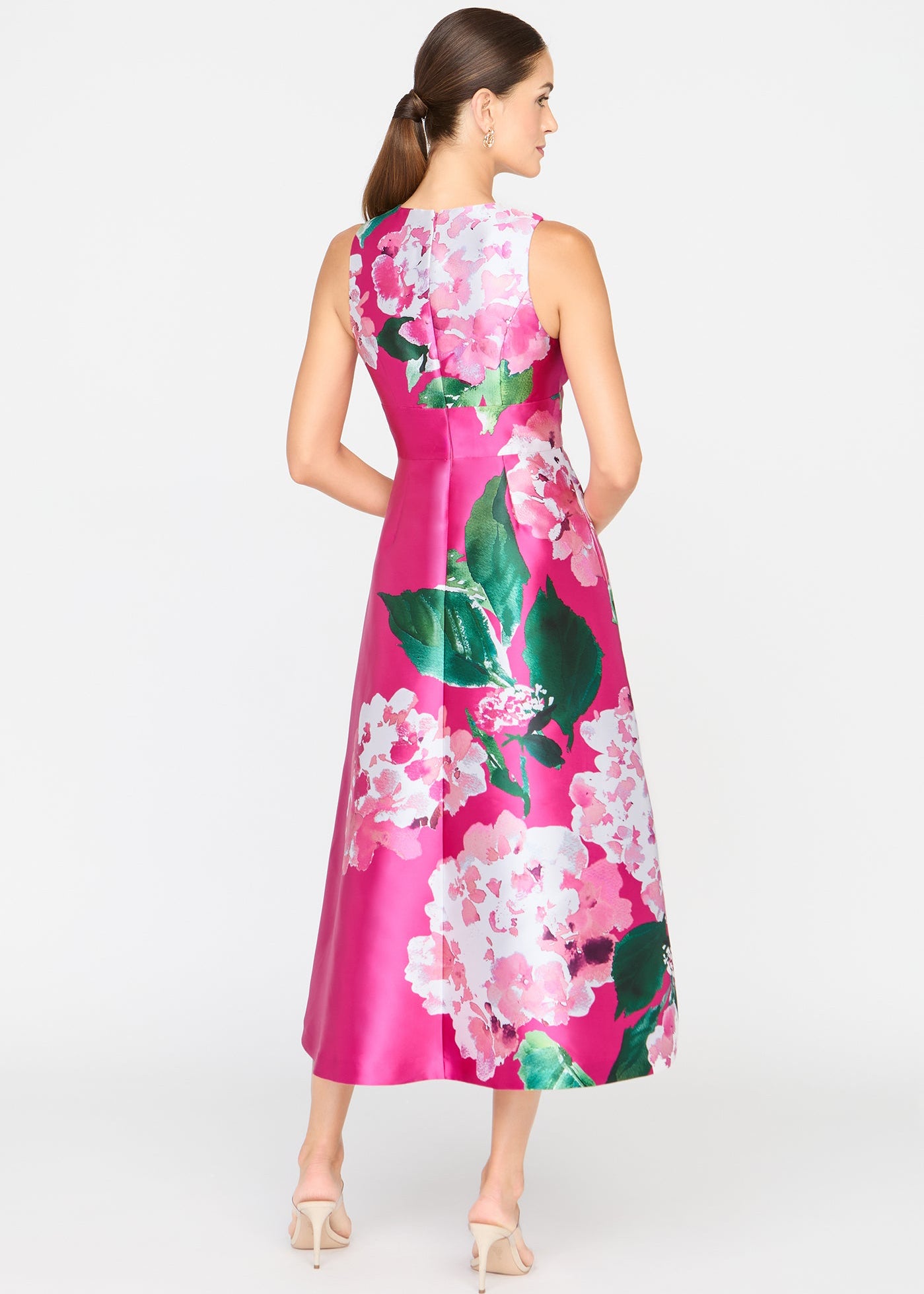 RAINA TEA LENGTH DRESS