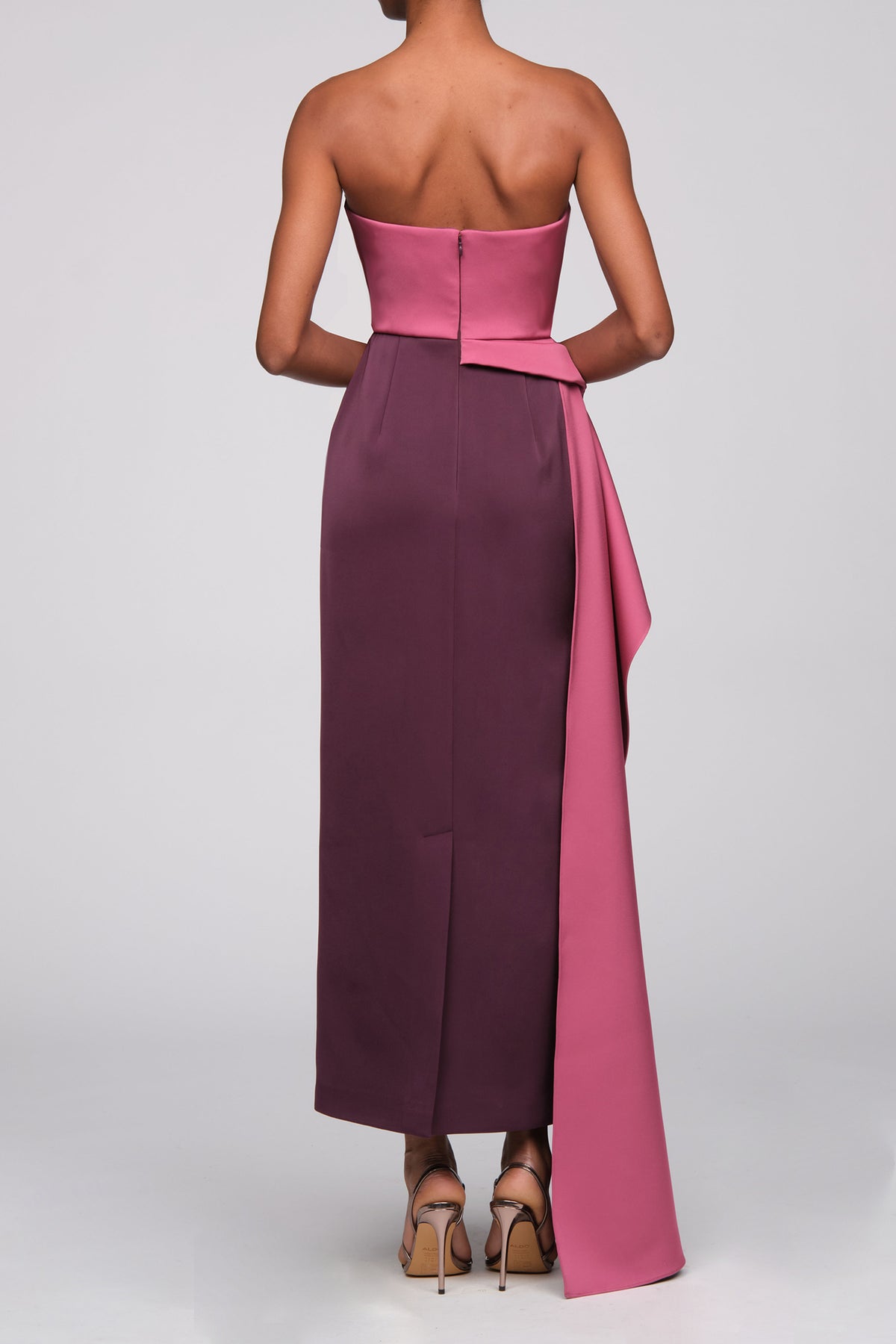 DIANE STRAPLESS 2 TONE GOWN