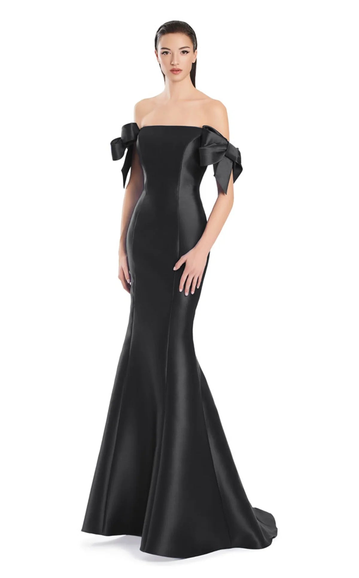 Off the Shoulder Gown with Bows
