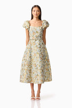 Load image into Gallery viewer, Tasmin Puff Sleeve Midi Dress
