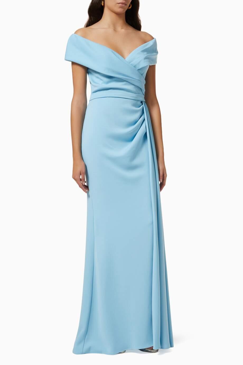 Long Dress Sky Blue