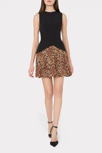 Load image into Gallery viewer, Haddy Leopard Print Pleated Mini Dress