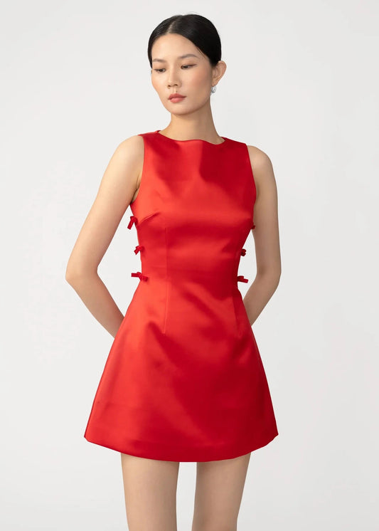 Terri Satin Mini Dress