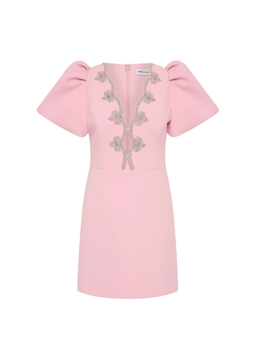 Harlynn Puff Sleeve Mini Dress