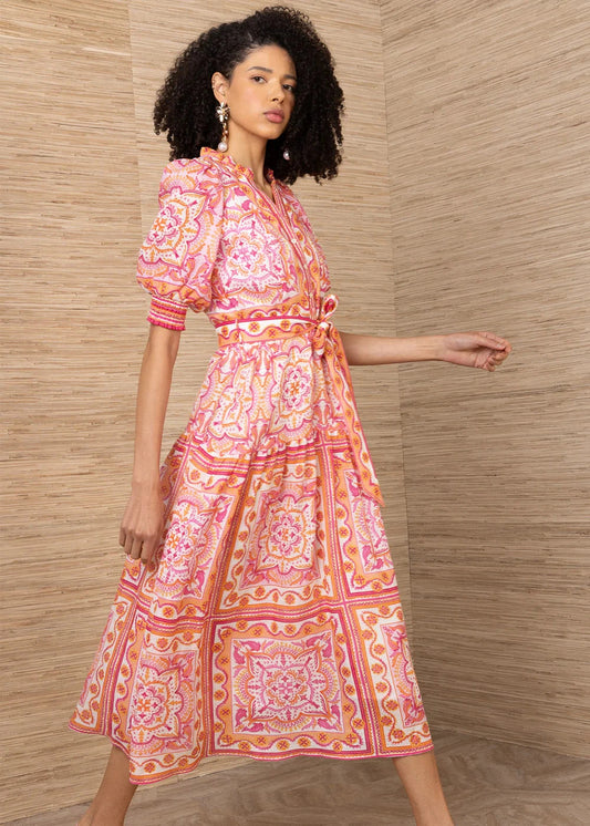 Bess Linen Maxi Dress