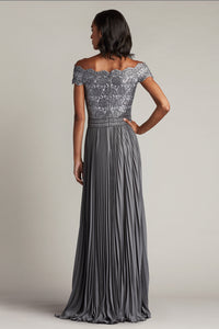 Bode Sequin Embroidered Lace and Tulle Gown