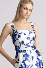 Load image into Gallery viewer, Floral Print Mikado Jumpsuit