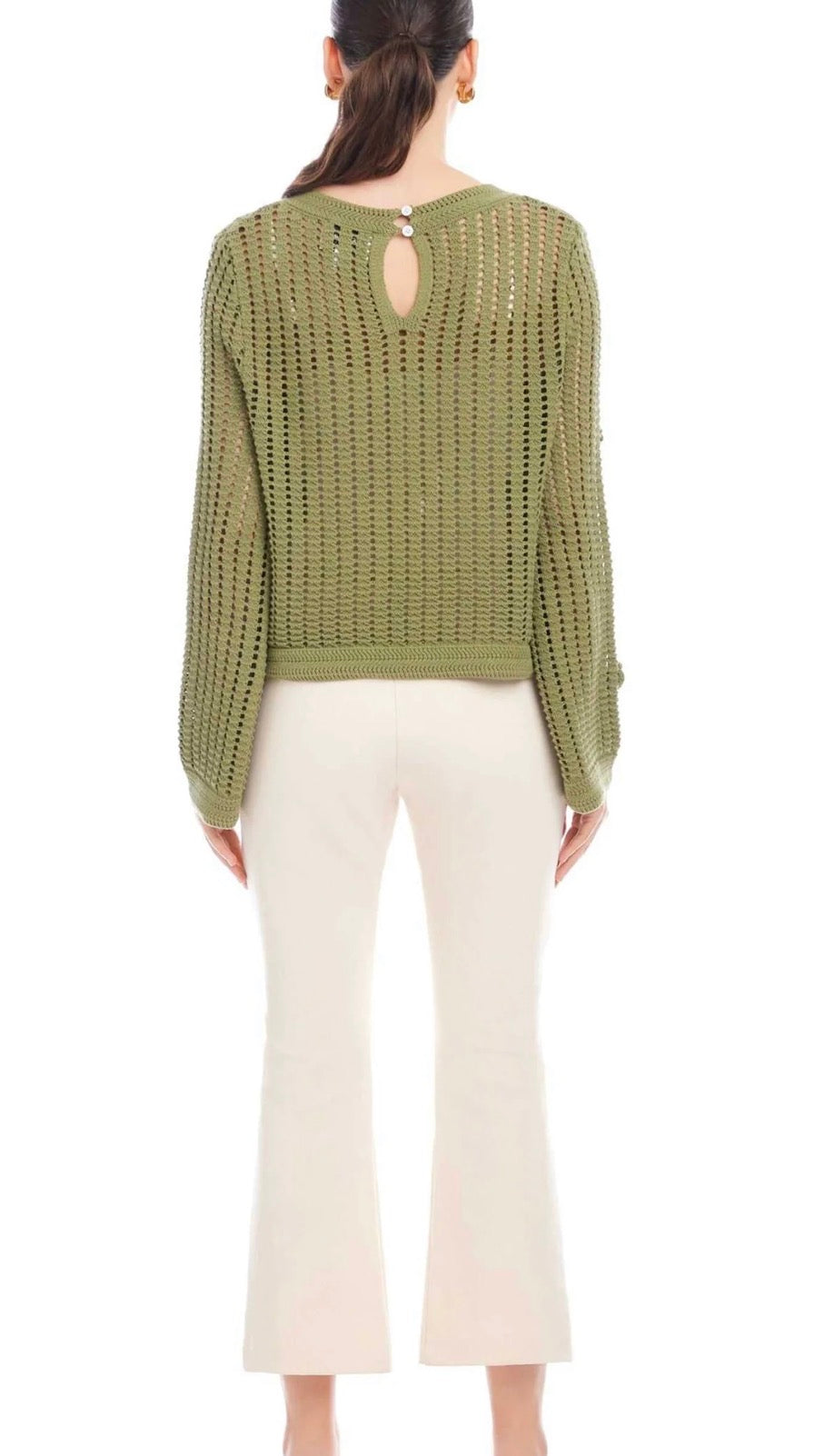 Liv Crochet Sweater