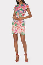 Load image into Gallery viewer, Kyla Cascading Floral Embroidered Dress