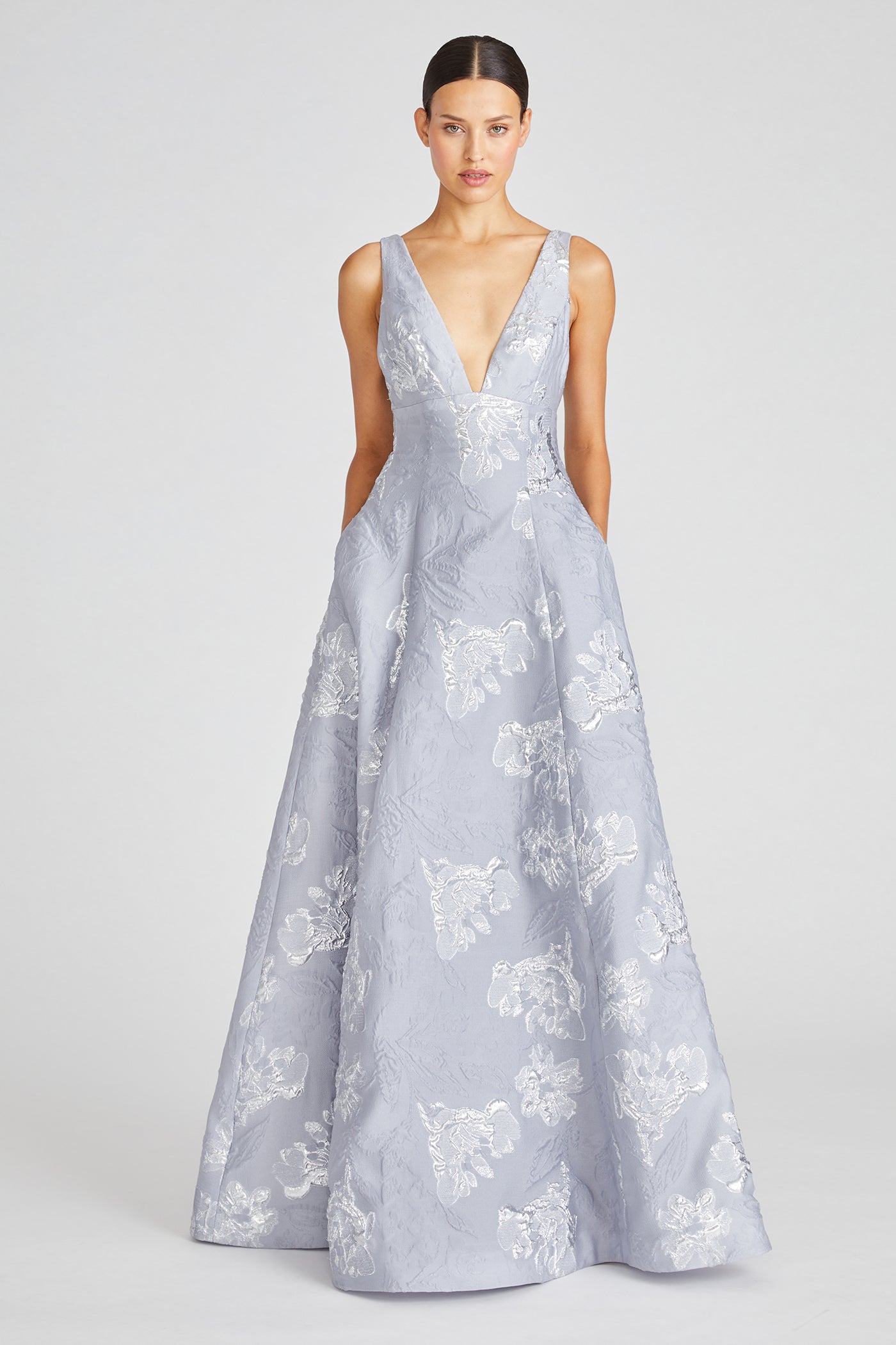 Madeline Jacquard Gown