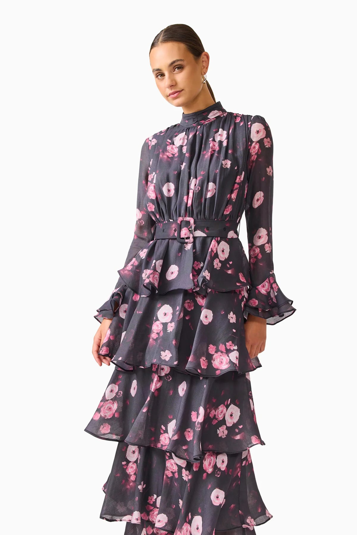 Florisse Tiered Maxi Dress