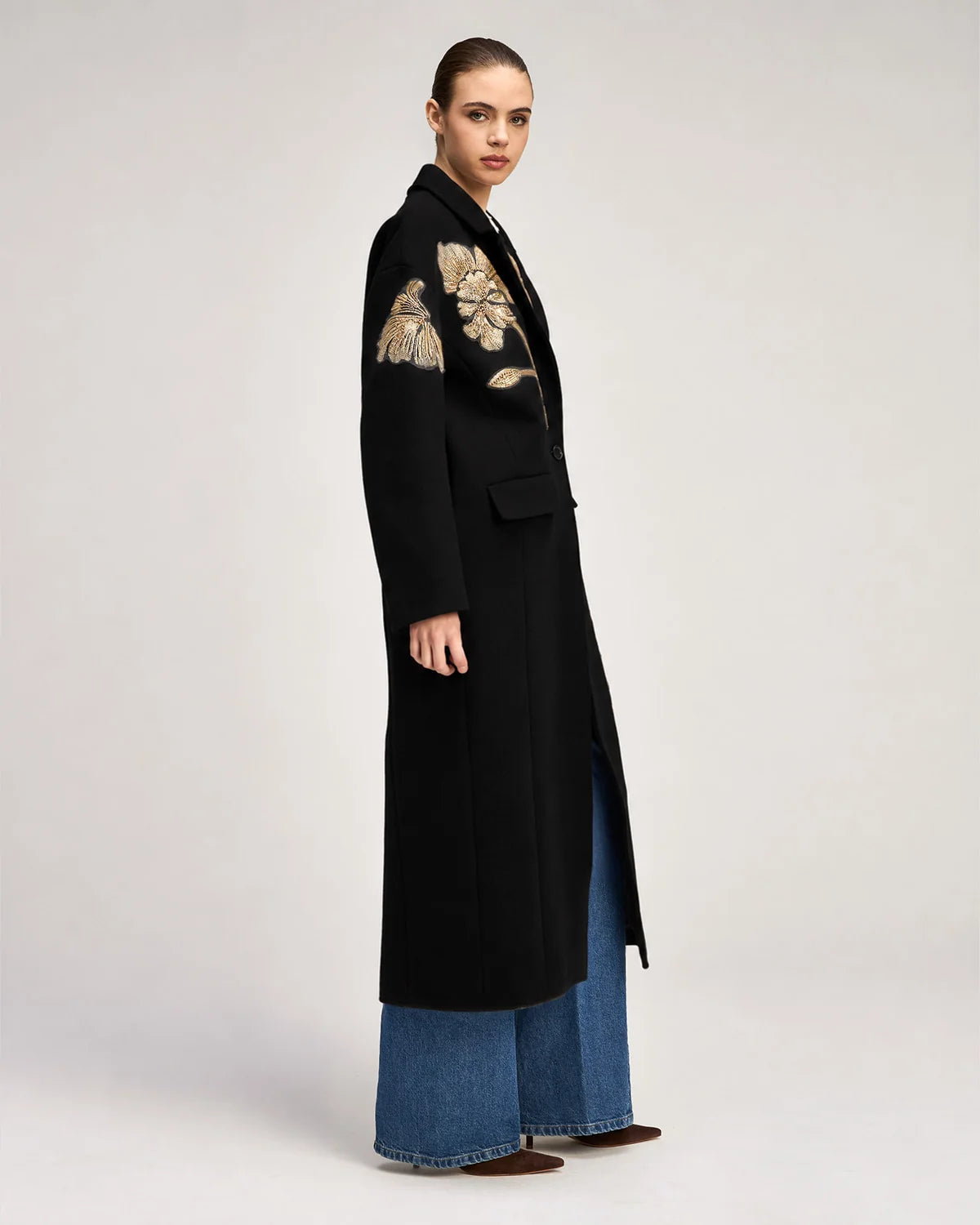 Gilded Peony Lilienne Coat