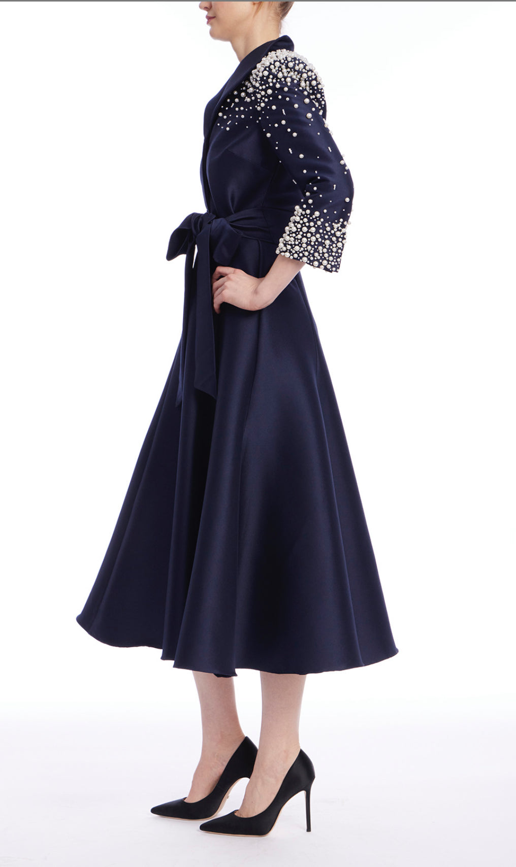 Pearl Coat Dress