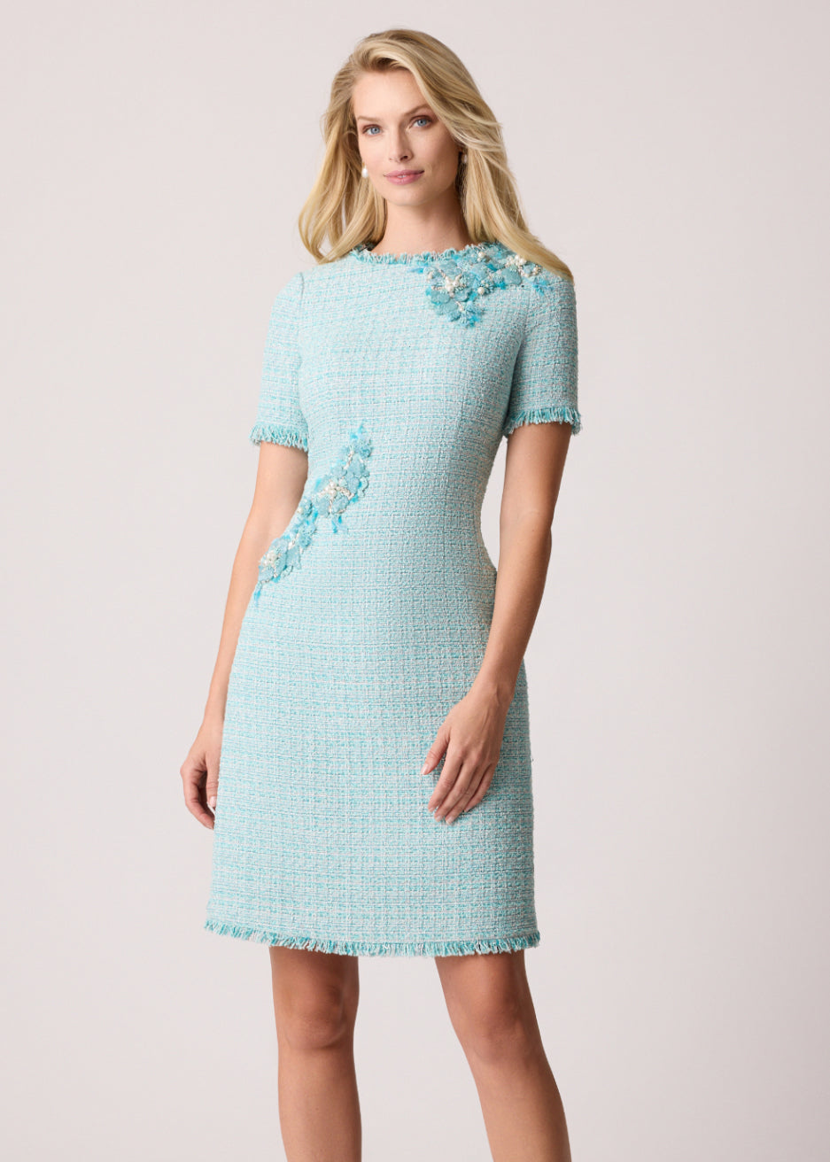 Daytime Tweed Mini Dress