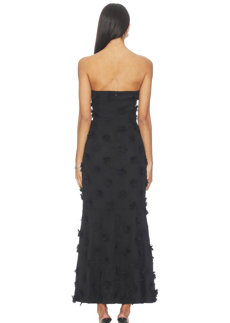 Sidona 3D Floral Georgette Dress