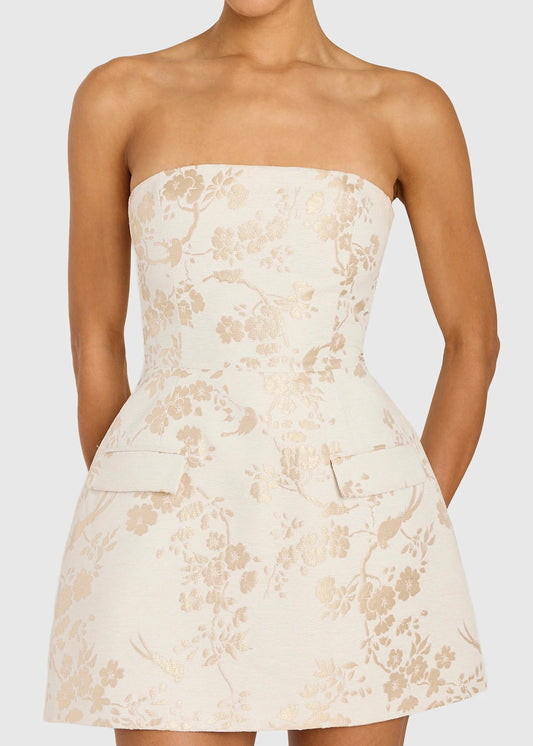 Bethany Strapless Romper