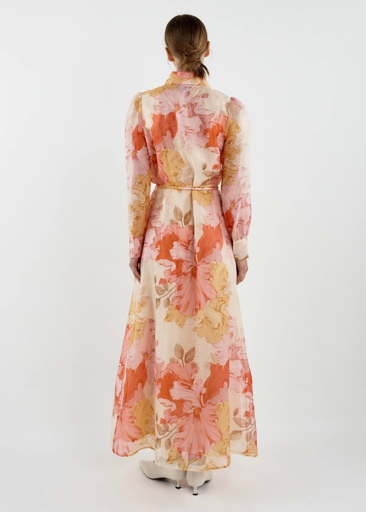 Julie Maxi Shirt Dress