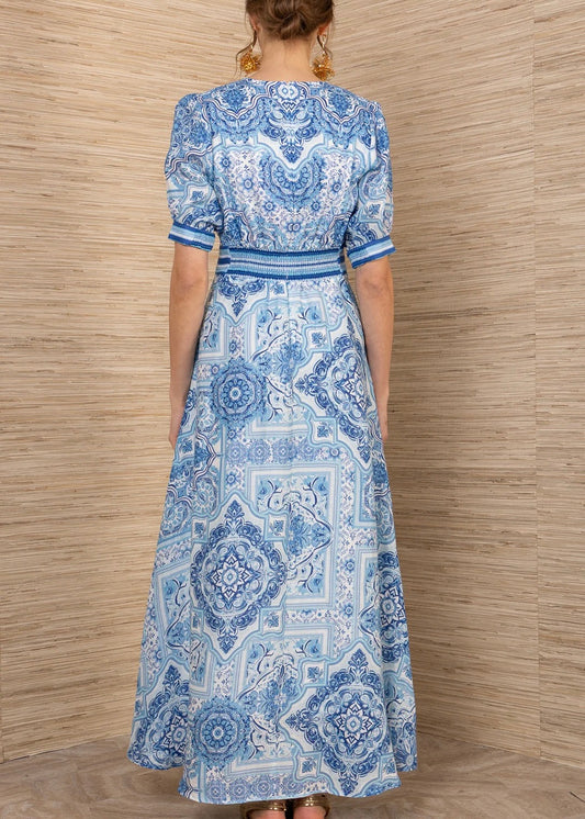 Ginevra Linen Maxi Dress