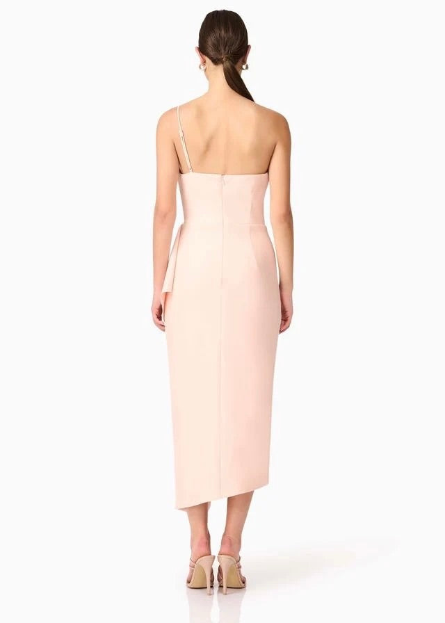 Ava Asymmetrical Midi Dress