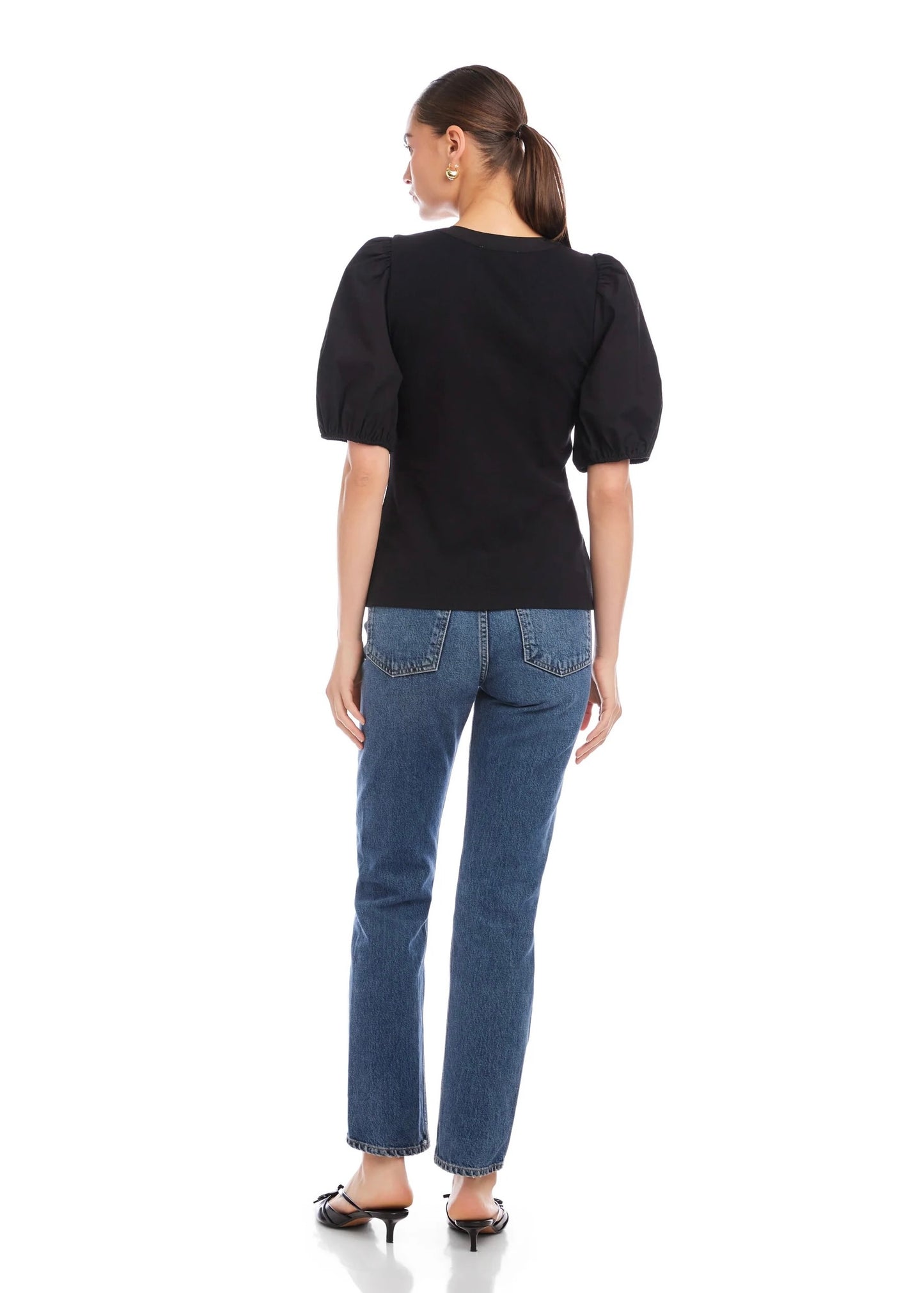 Terryn Contrast Top