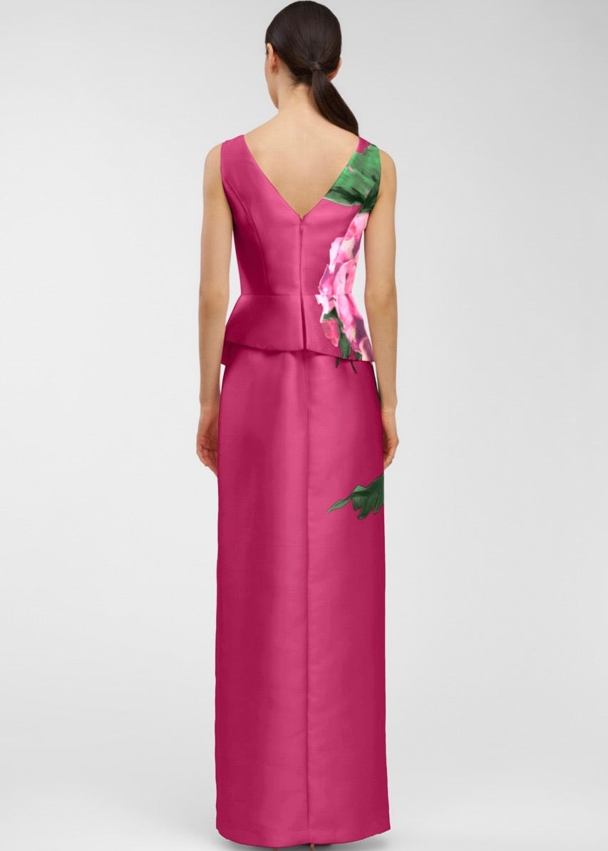 Luciana Column Gown