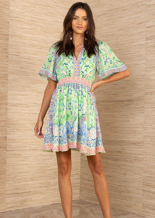 Charity Washed Linen Dress