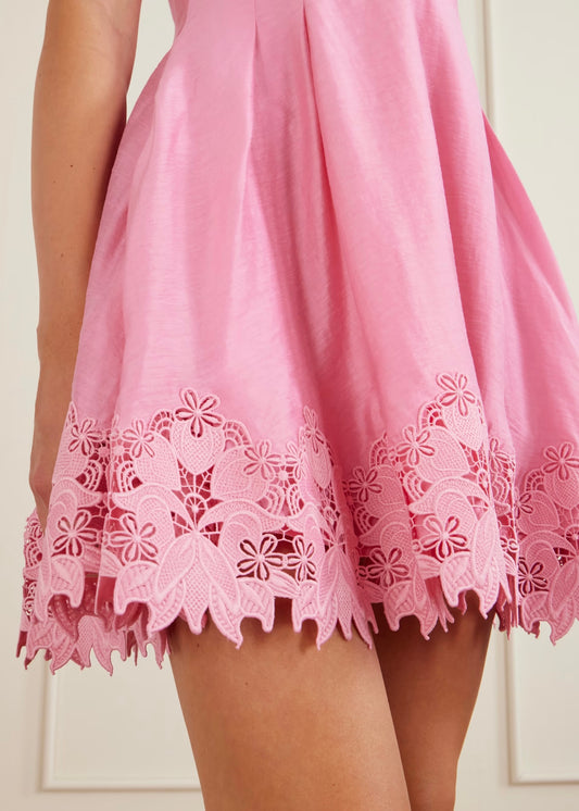 Petalite Shirt Mini Dress