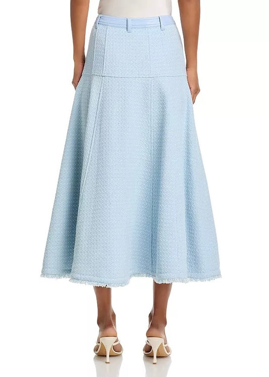 Birdseye Tweed Skirt