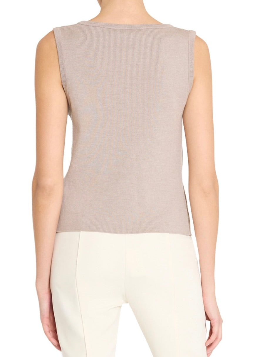 Iva Suede Knit Top