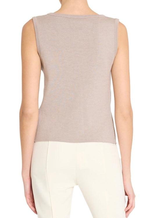 Iva Suede Knit Top
