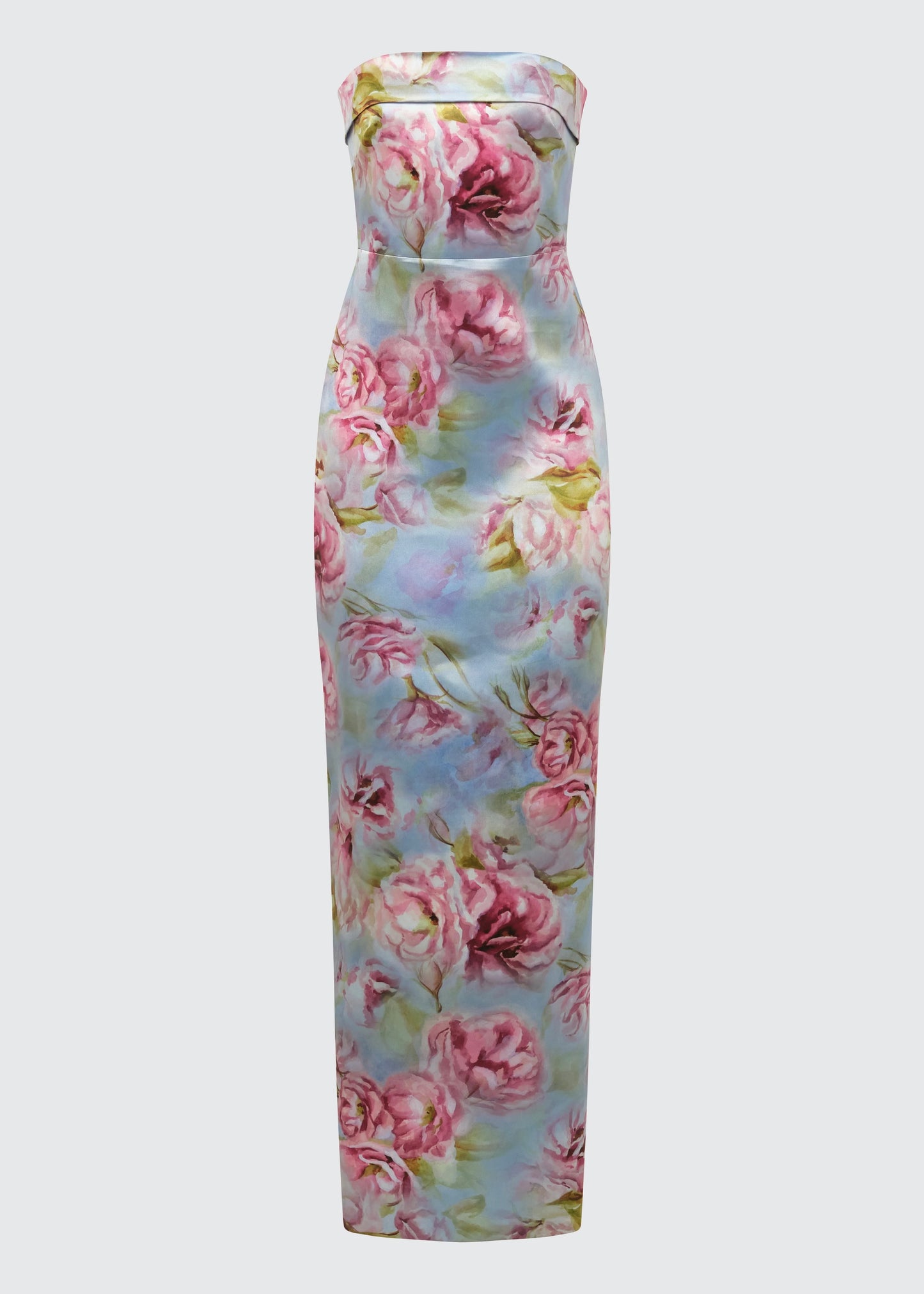 Cleo Strapless Column Gown