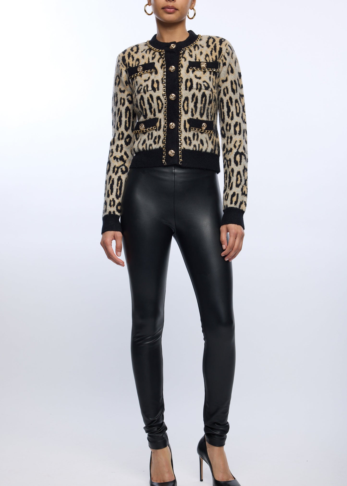 SELMA LEOPARD CARDIGAN