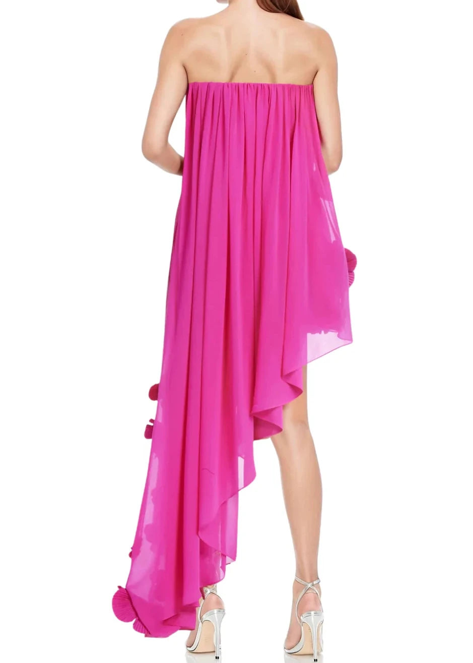 Asymmetrical Floral Maxi