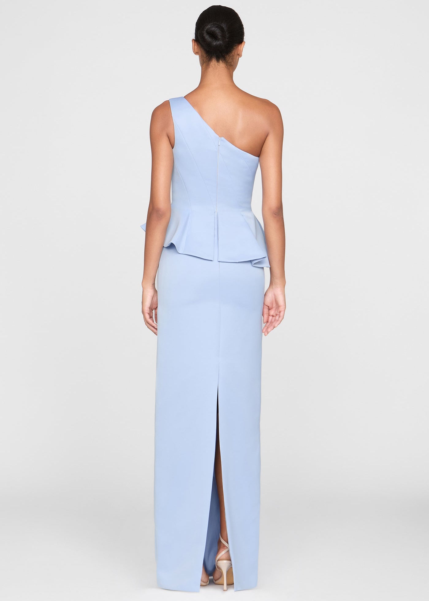 ZENOBIA DUCHESS SATIN GOWN