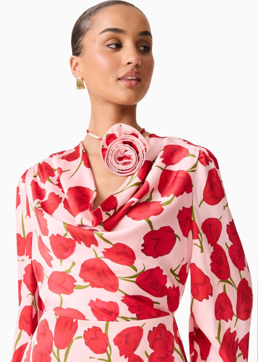 Melia Long Sleeve Mini Dress