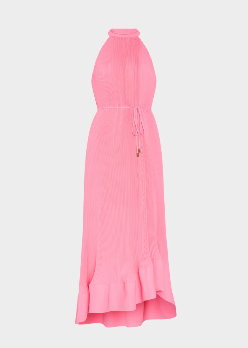 Nalani Pleated Midi Dress