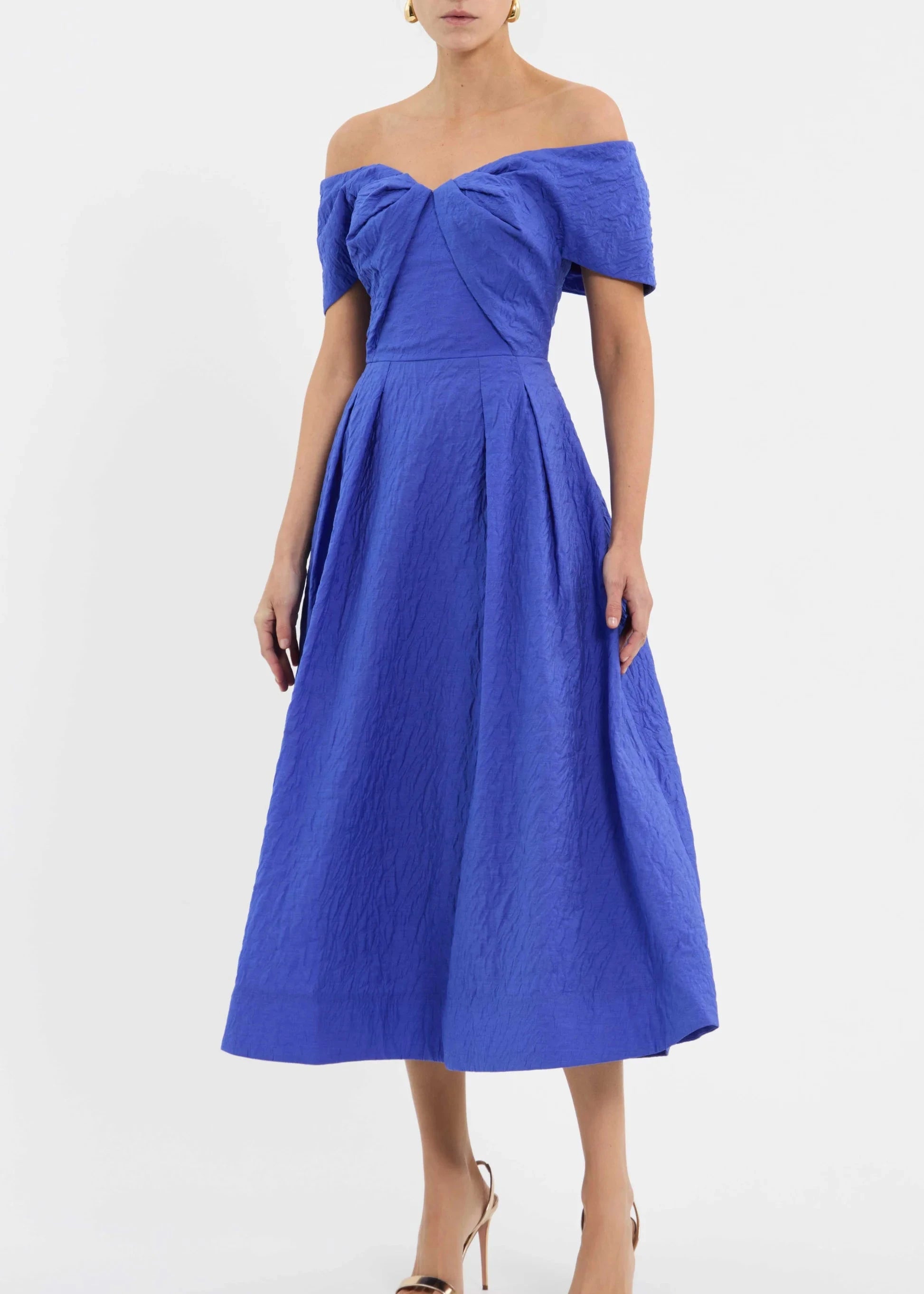 viola midi dress Color:Forest Green Burnout Buy Women's Blue Sequin a keyhole closure at Ecom Style:AP1E213350