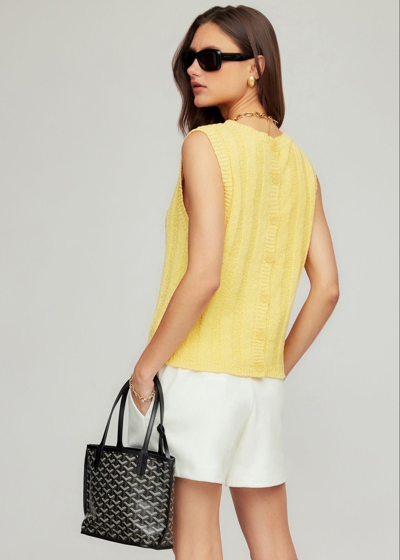 Zaydee Crochet Tank Top