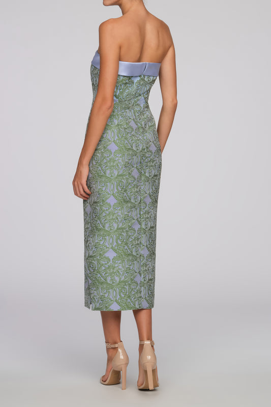 DEBORAH TEA LENGTH DRESS