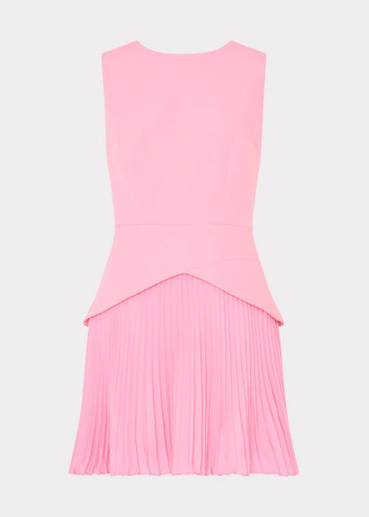 Haddy Pleated Mini Dress