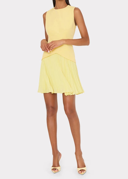 Haddy Pleated Mini Dress