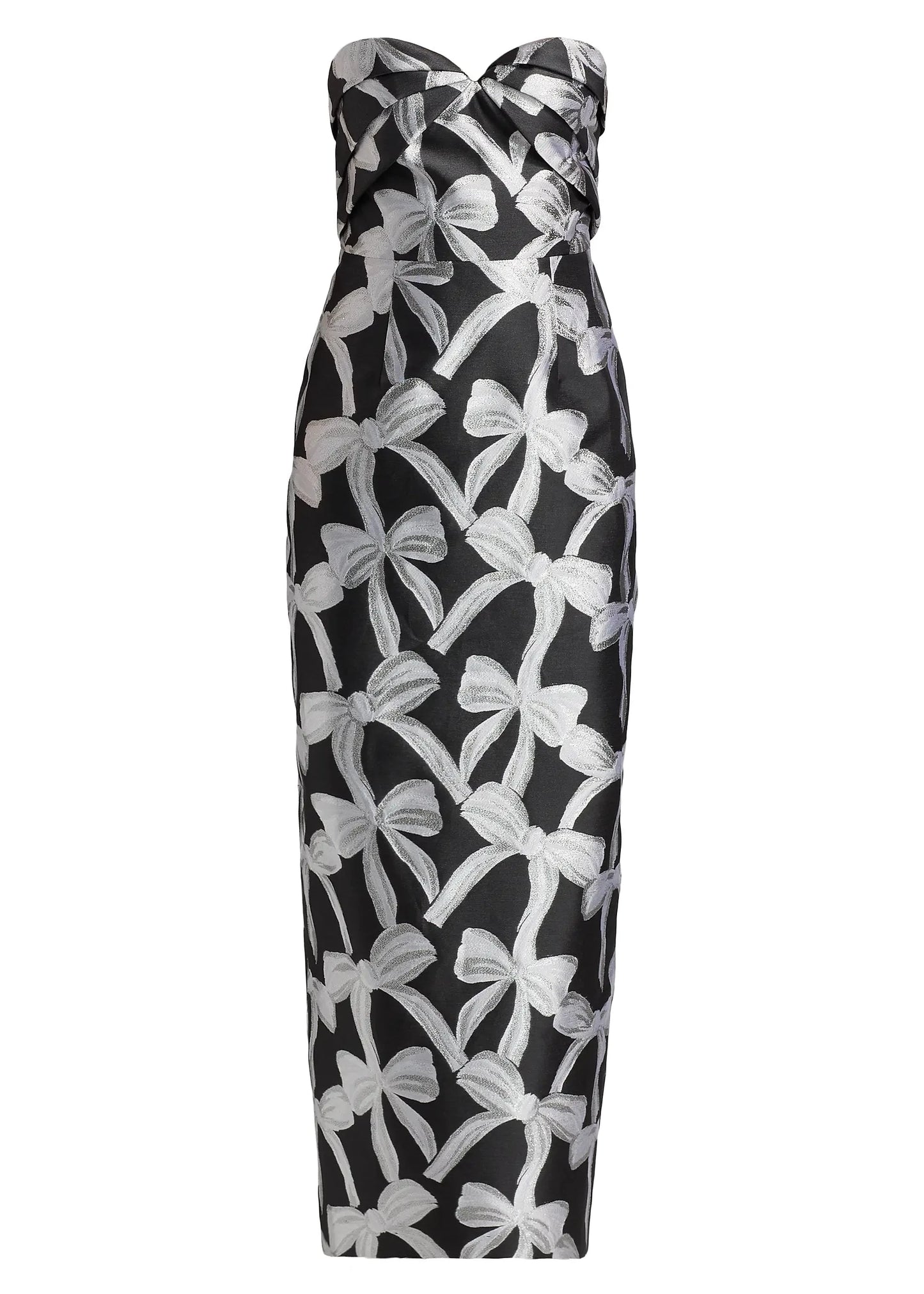 Donna Ribbon Jacquard Dress