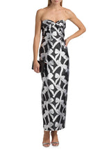 Load image into Gallery viewer, Donna Ribbon Jacquard Dress