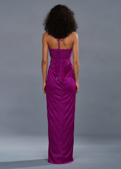 IONEA PLEATED GOWN