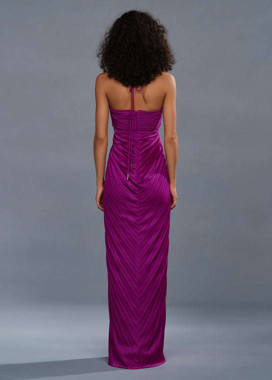 IONEA PLEATED GOWN