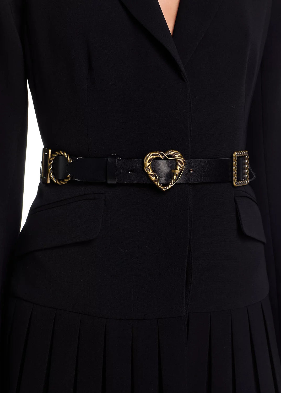 Saule Belted Blazer Dress