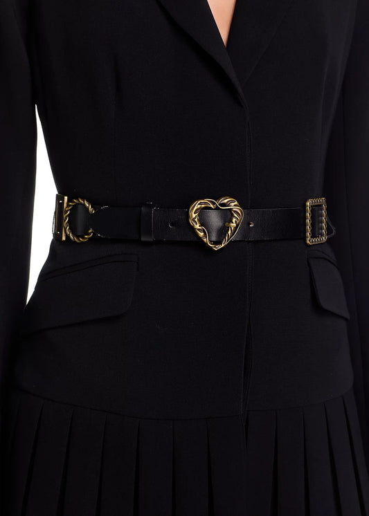 Saule Belted Blazer Dress